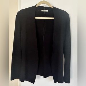 MM LaFleur Woolf Jardigan black. Size small.